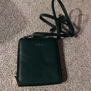 Dark green small crossbody